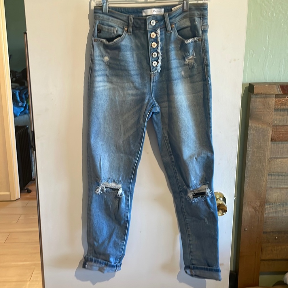 Kancan high rise mom jeans
